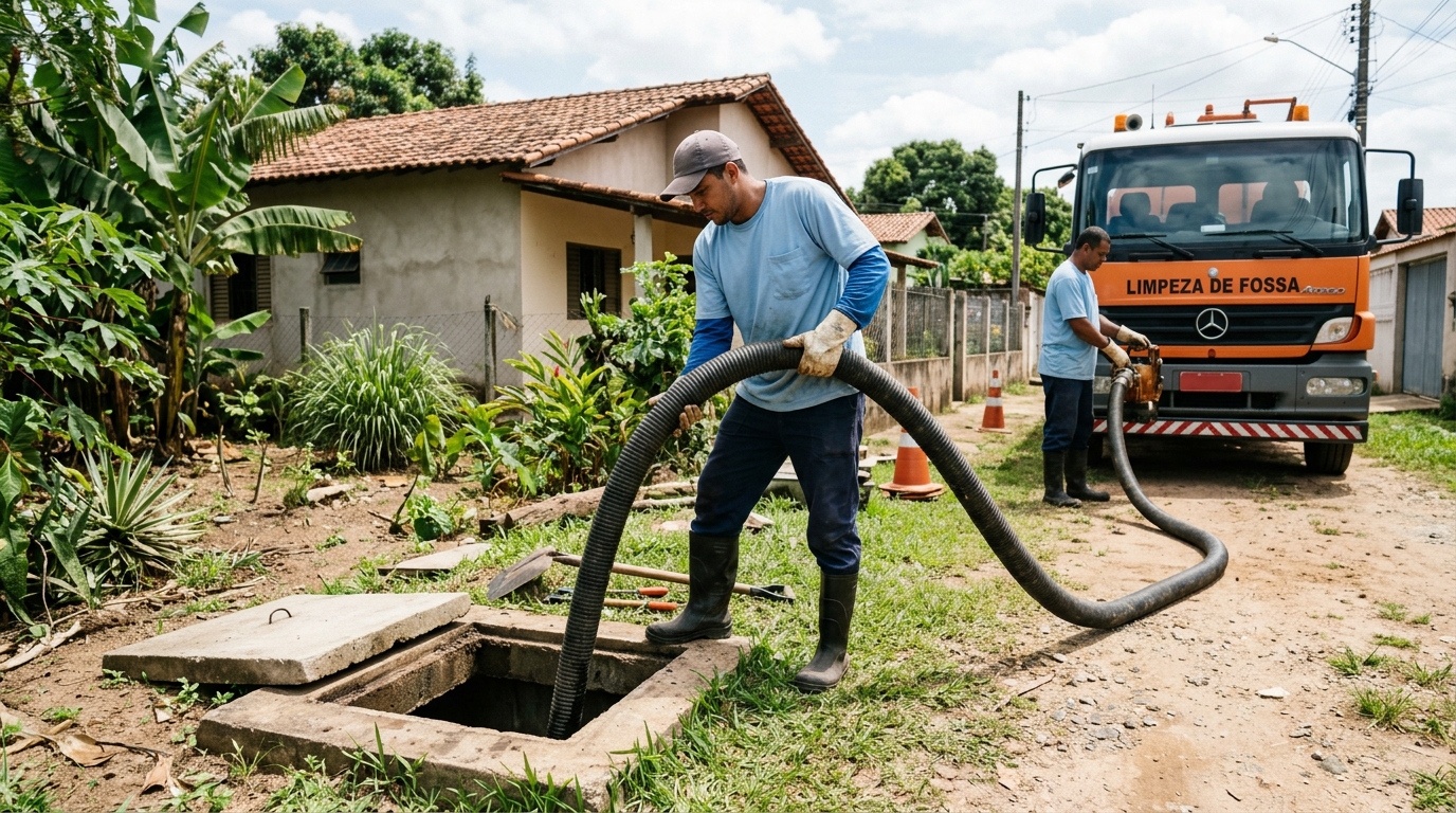 Desentupimento de Fossa em Salvador‑BA