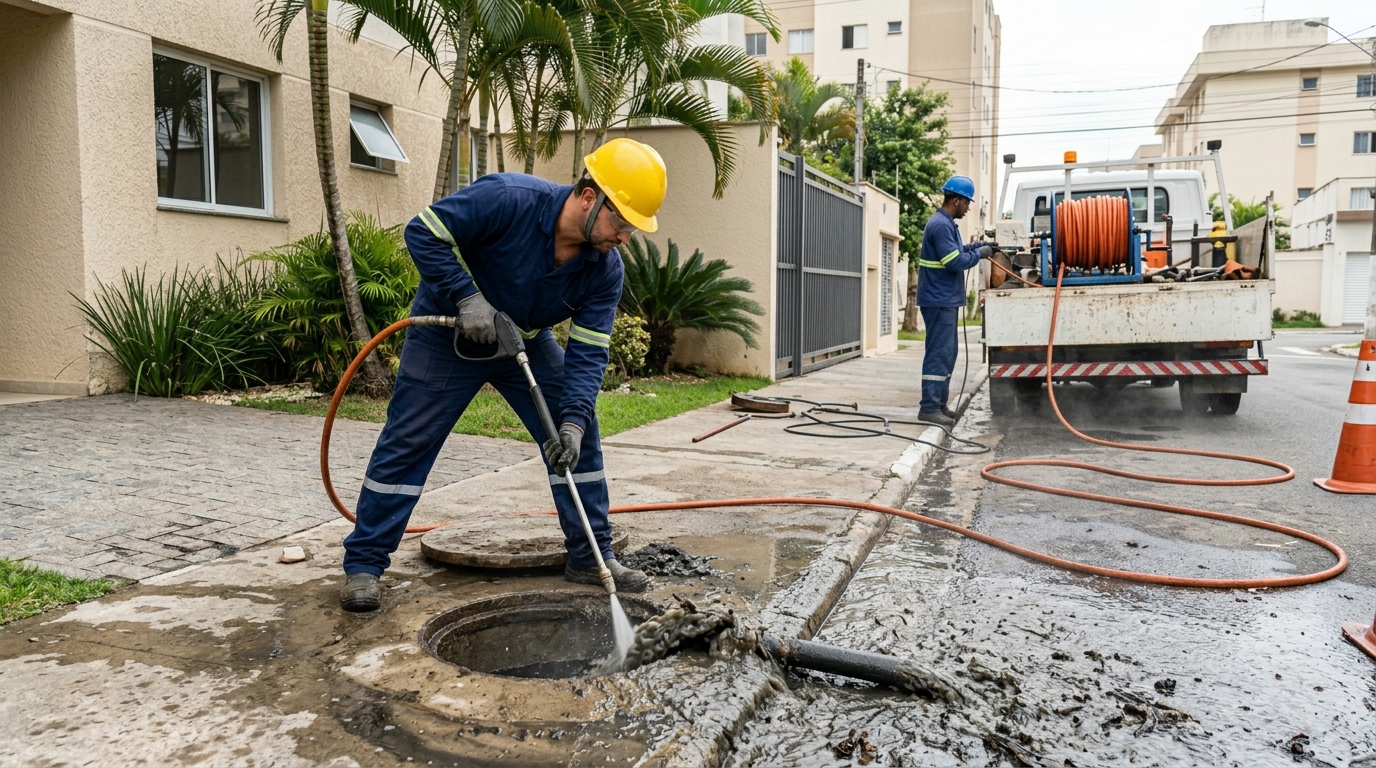 Hidrojateamento Industrial em Salvador‑BA