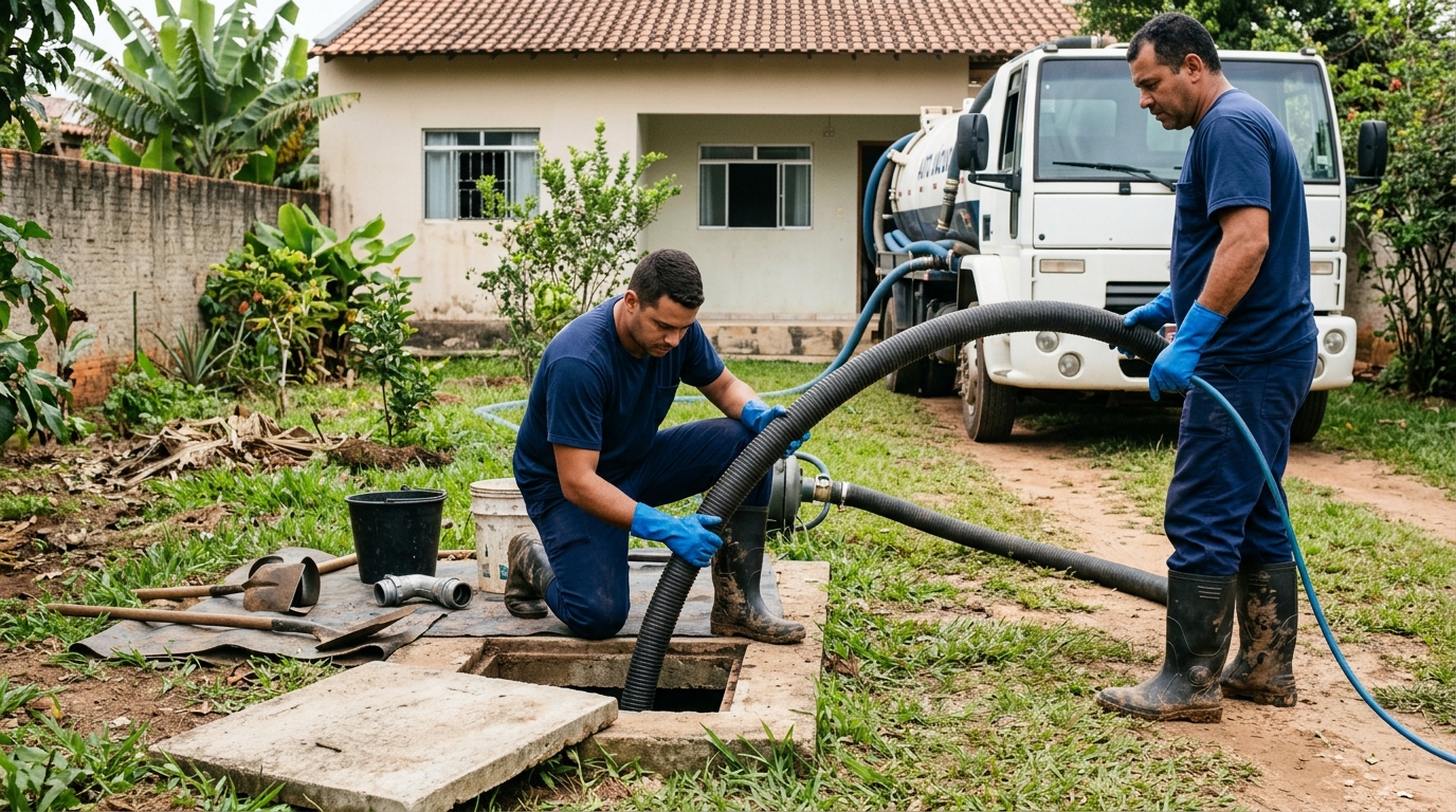 Sucção de Fossa em Salvador‑BA